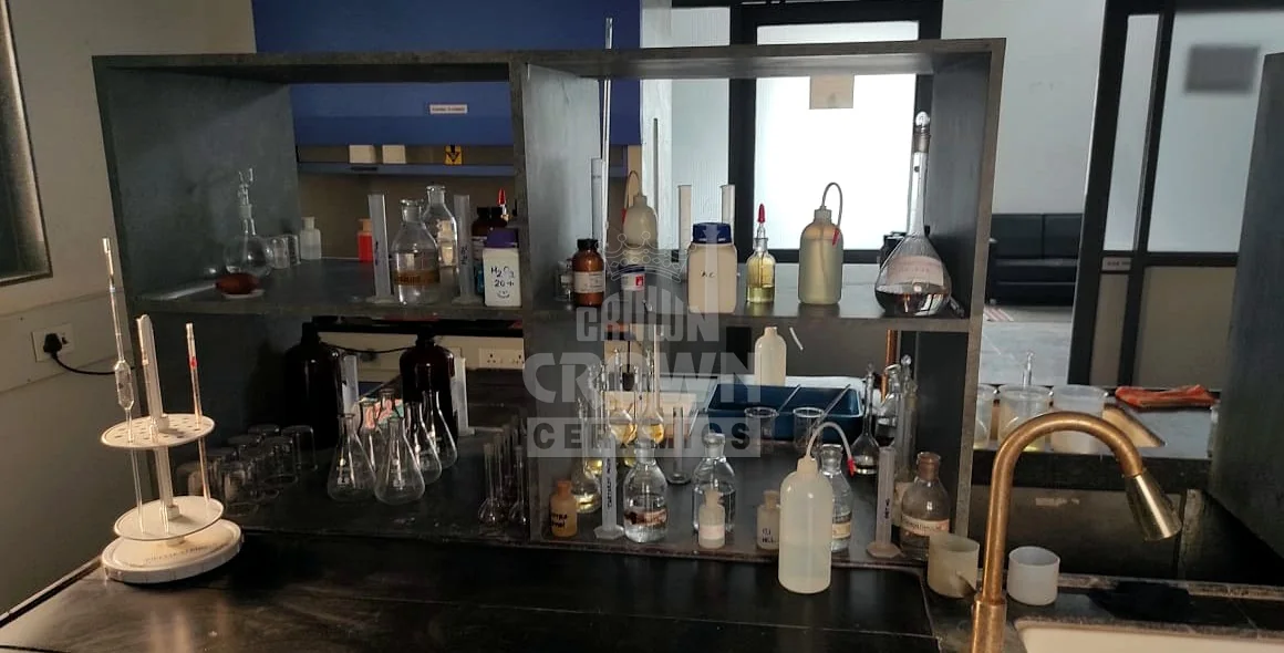 Wet chemistry laboratory