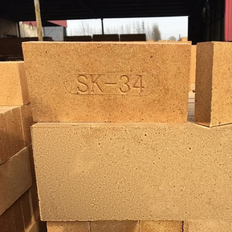 CWN SK-34 bricks with the embossed SK-34 grade mark